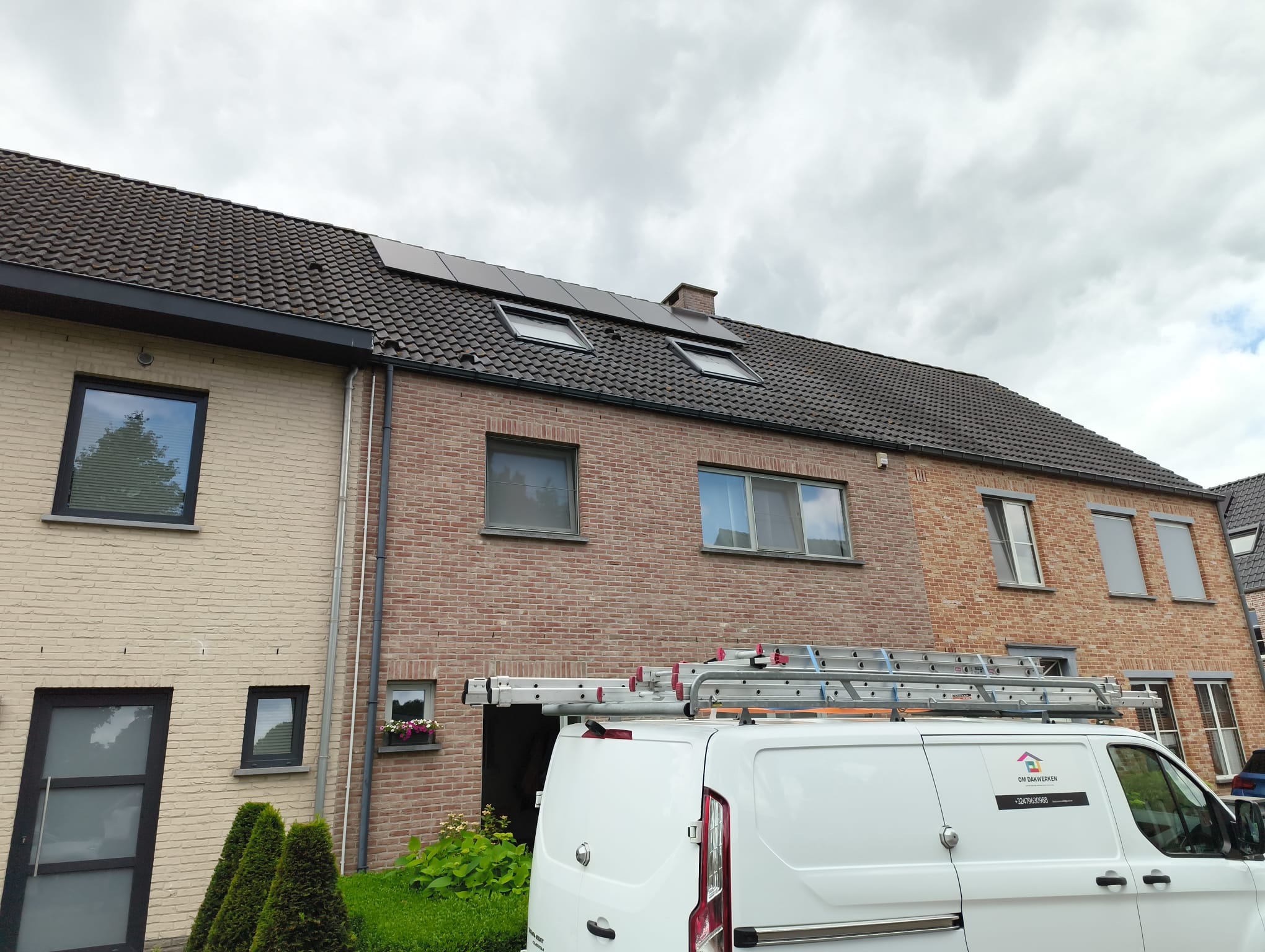 Plaatsing van Velux-dakramen